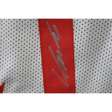 Dominique Wilkins Autographed Pro Style White XL Jersey Beckett Witness 49741