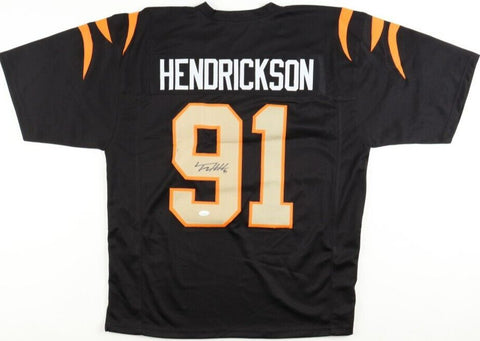 Trey Hendrickson Signed Cincinnati Bengals Jersey (JSA COA) 2017 3rd Round Pick