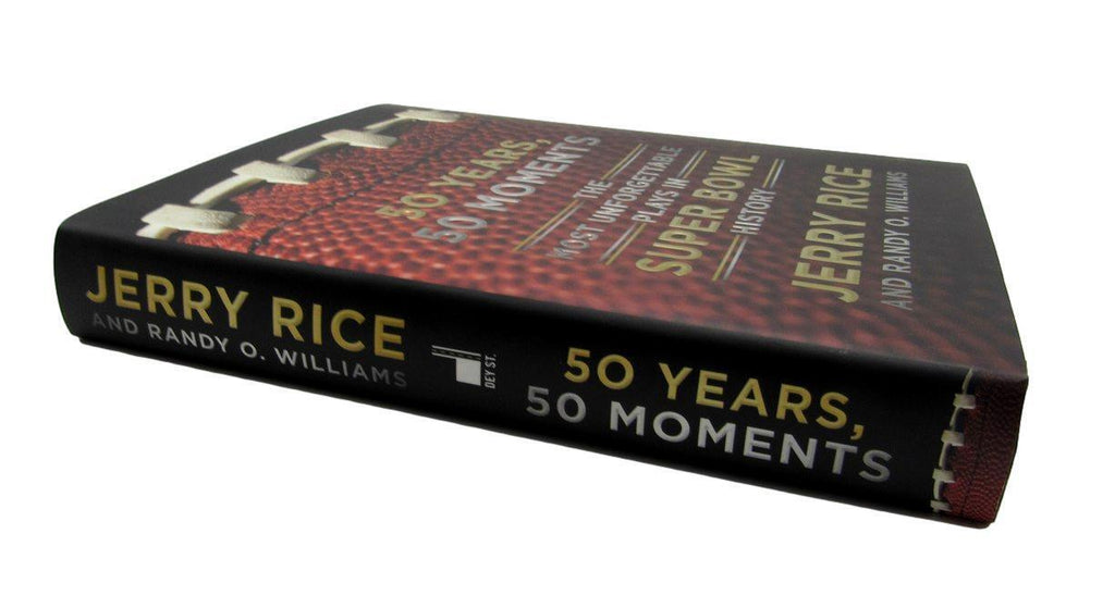 Jerry Rice Signed/Inscribed Book 