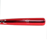 Mark McGwire Signed St. Louis Cardinals Rawlings Red Chrome MLB Bat