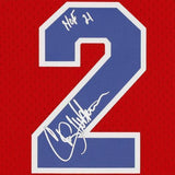 FRMD Chris Webber Kings Signed Statement 1994-95 Mitchell & Ness Jersey "HOF 21"