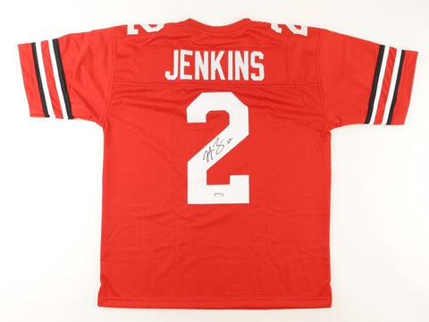 Malcolm Jenkins Signed Ohio State Buckeyes Jersey (PSA COA) 2xSuper Bowl Champ