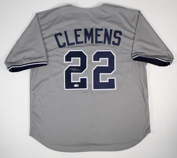 Roger Clemens Signed New York Yankees Jersey (JSA COA) 2xWorld Series Champion