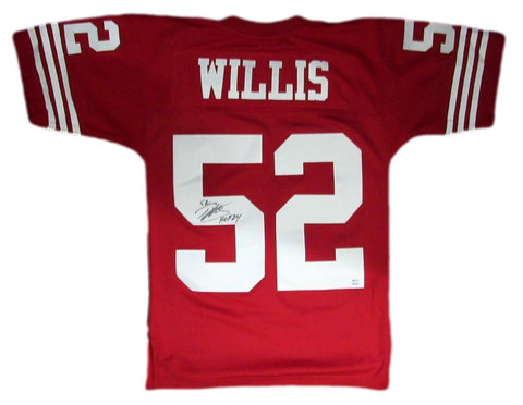 Patrick Willis HOF Signed/Inscribed Mitchell & Ness Jersey 49ers PSA/DNA 195545