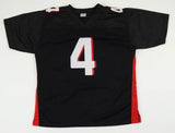 Desmond Ridder Signed Falcons Jersey (Beckett) Atlanta's 3rd Pick / Starting Q.B