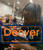 Zay Flowers Autographed/Signed Baltimore Ravens F/S Speed Helmet Beckett 47987