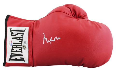 Muhammad Ali Authentic Signed Red Everlast Boxing Glove Autographed BAS #AE13639