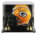 Packers Ahman Green "GBP HOF 14" Signed VSR4 Rep Mini Helmet W/ Case BAS 2