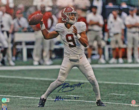 Bryce Young Autographed Alabama Heisman insc. 16x20 Photo BAS 40071