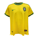 Rivaldo Signed Brazil Home Soccer Jersey #10 with Beckett COA