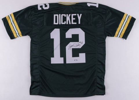 Lynn Dickey Signed Green Bay Packers Jersey (PSA COA) Starting QB (1976-1985)