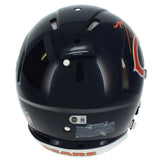 Matt Forte Autographed Chicago Bears Speed Authentic Helmet Beckett Witnessed