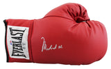 Muhammad Ali Authentic Signed Red Everlast Boxing Glove Autographed BAS #AE13634