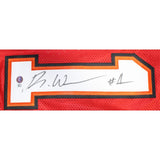 Rachaad White Autographed/Signed Pro Style Red Jersey Beckett 43211