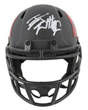 Cardinals J.J. Watt Authentic Signed Eclipse Speed Mini Helmet BAS Witnessed