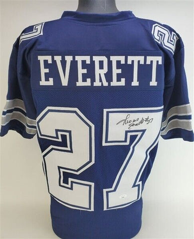 Thomas Everett Signed Dallas Cowboy Jersey (JSA COA) 2xSuper Bowl Champion D.B.
