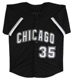 Frank Thomas Authentic Signed Black Pro Style Jersey Autographed BAS Witnessed