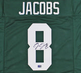 Josh Jacobs Signed Green Bay Custom Green Jersey