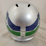 SHAUN ALEXANDER SIGNED SEATTLE SEAHAWKS THROWBACK SPEED REPLICA HELMET BECKETT