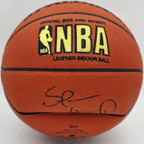 Shawn Kemp Autographed NBA Leather Basketball (Flat) JSA AZ56123