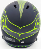 TYLER LOCKETT AUTOGRAPHED SEAHAWKS ECLIPSE BLACK FULL SIZE HELMET MCS 236379