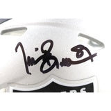 Tim Brown Autographed/Signed Oakland Raiders Mini Helmet Fanatics 51867