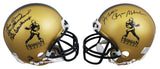 Heisman Winners (5) Staubach, Davis +3 Signed HT VSR4 Mini Helmet JSA #YY75193