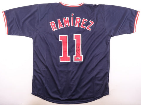 Jose Ramirez Signed Cleveland Guardians Jersey (Beckett) 2xAll Star at 3rd/J-Ram