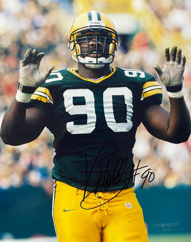 Packers VONNIE HOLLIDAY Signed 8x10 AUTO Photo #1