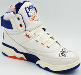 PATRICK EWING AUTOGRAPHED ATHLETICS SHOE KNICKS SIZE 13 W/ BOX BECKETT 236559