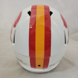 BAKER MAYFIELD SIGNED TAMPA BAY BUCCANEERS F/S THROWBACK SPEED REP HELMET BAS QR