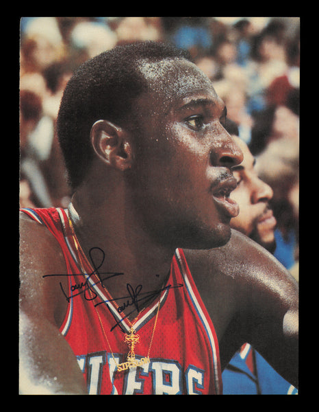 Darryl Dawkins Autographed 8x11 Magazine Photo Philadelphia 76ers SKU #237722