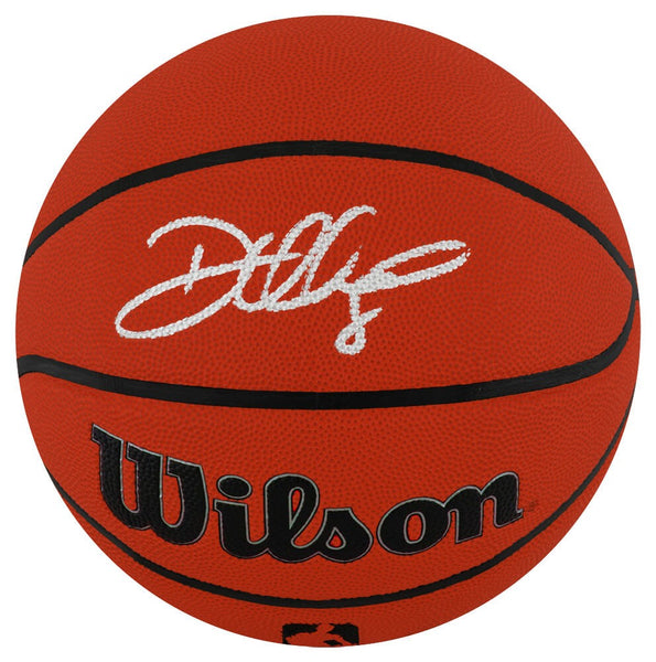Deron Williams Signed Wilson I/O NBA Basketball - (SCHWARTZ COA)