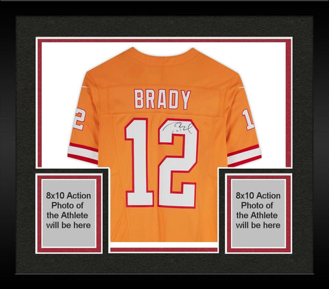 Autographed Tom Brady Buccaneers Jersey Fanatics Authentic COA Item#13444008