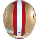 Frank Gore Autographed San Francisco 49ers F/S Helmet Beckett Witness 51622