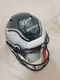 SAQUON BARKLEY SIGNED PHILADELPHIA EAGLES SPEEDFLEX HELMET "SB CHAMPS" BECKETT