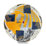 2021 Columbus Crew Auto Match Used Soccer Ball - BAS/Fanatics LOA (27 Sigs)