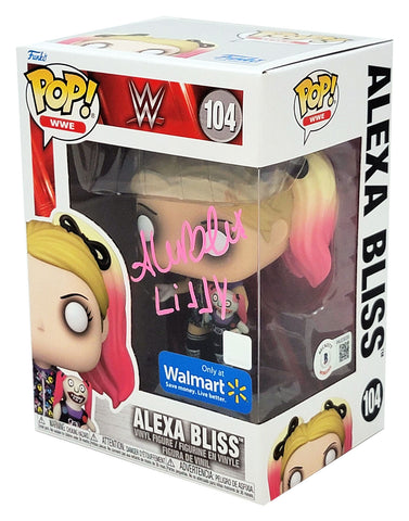ALEXA BLISS AUTOGRAPHED FUNKO POP 104 VINYL FIGURINE LILLY BECKETT 208706