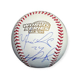 David Ortiz & Manny Ramirez Signed Autographed 2004 World Series Baseball JSA