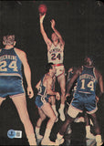 Bill Bradley Autographed 7.5x10.5 Magazine Page Photo Knicks Beckett QR #BP55278
