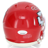 Patrick Mahomes Autographed Kansas City Chiefs Speed Mini Helmet JSA