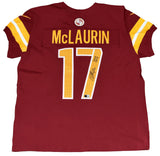 TERRY McLAURIN SIGNED WASHINGTON COMMANDERS NIKE ELITE JERSEY W/ SCARY TERRY