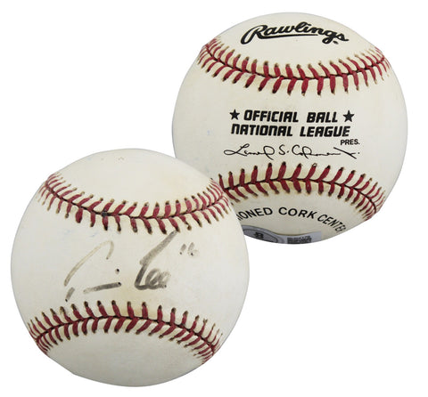 D-Backs Travis Lee Authentic Signed Leonard Coleman ONL Baseball BAS #BU64179