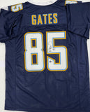 Chargers ANTONIO GATES Signed Custom Replica Blue Los Angeles Jersey AUTO - BAS