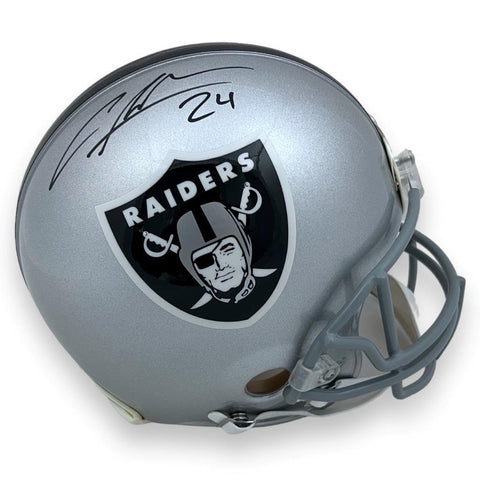 Raiders Charles Woodson Autographed Signed Authentic Helmet - Beckett