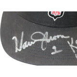 Warren Moon Kellen Winslow Autographed NFL Feel The Power Snapback Beckett 54997