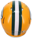 Jordan Love Autographed Green Bay Packers Throwback Authentic Helmet Beckett