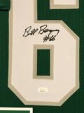 FRAMED PHILADELPHIA EAGLES BILL BERGEY AUTOGRAPHED SIGNED JERSEY JSA COA
