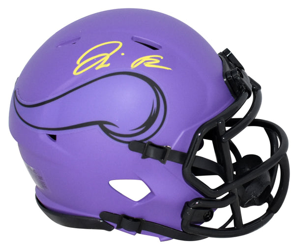 TAI FELTON AUTOGRAPHED MINNESOTA VIKINGS RAVE SPEED MINI HELMET BECKETT