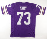 Ron Yary Signed Minnesota Vikings Jersey (JSA) 7xPro Bowl O-Tackle / HOF 2001